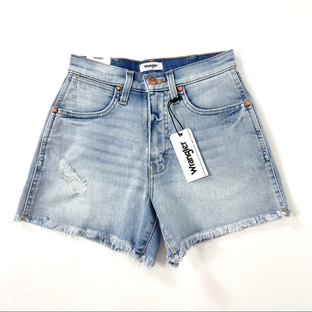 Wrangler | High Rise A-Line Stretch Short - Picture 12 of 12